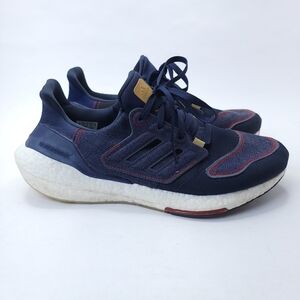 Adidas Ultraboost 22 Halo Shoes Mens Size 10 Blue Running Cushioned GX9146